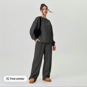 NWOT Katchme Tik Tok Viral Matching Set. Women’s Sz-M Gray | Comfortable